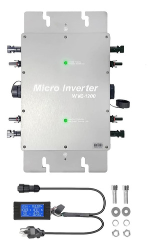 1200w Solar Grid Tie Micro Inversor Con Monitoreo De Datos D