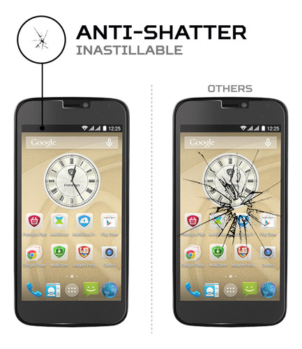 Protector Mica Pantalla Para Prestigio MultiPhone 3502 Duo