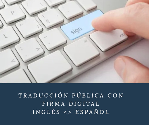 Imagen 2 de 4 de Traducción Pública Inglés - Español