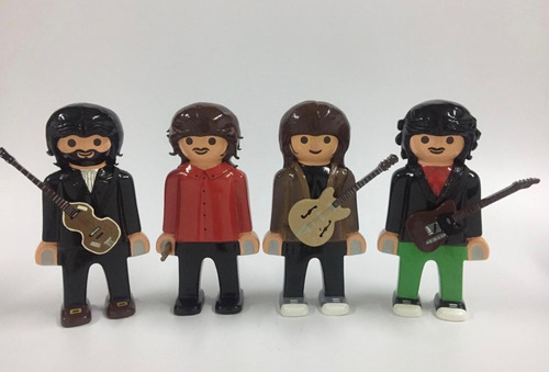 The Beatles Playmobil Cemento