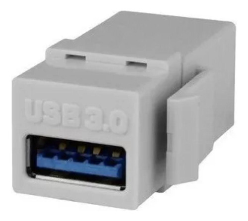 Keystone Usb 3.0 Embutir Espelho, Tomada - Branco