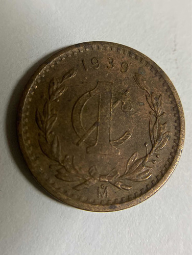 Moneda De Mexico De 1 Centavo De 1939 Envio Gratis