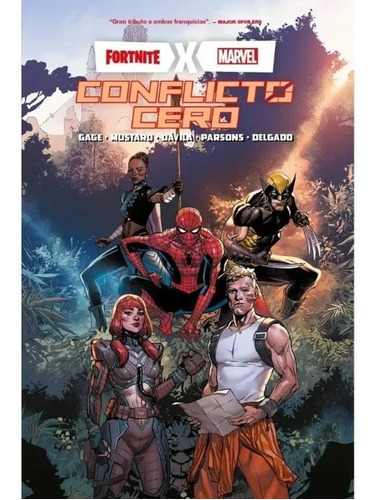 Fortnite X Marvel: Conflicto Cero #1 Al #5 Tpb Panini Comics