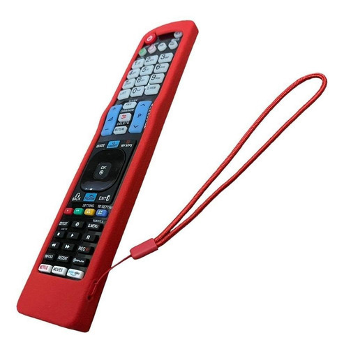Funda Para Control LG Akb72914202 Akb73615362 Rojo