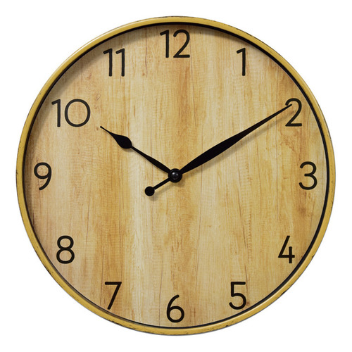 Reloj De Pared Durable Accurate Time E-1 Con Pincel De Color