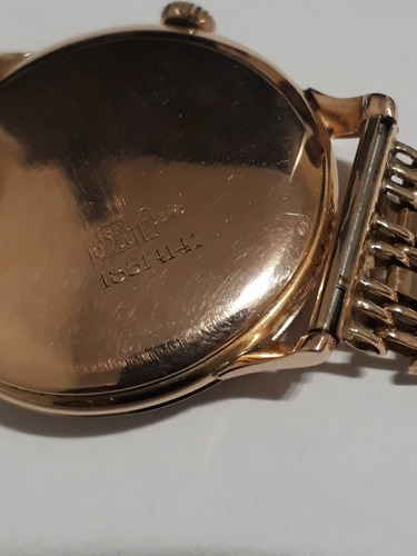 Relógio Ômega Antigo Em Ouro 18k Masculino Cal266 Lindo
