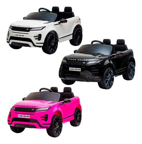 Mini Carro Elétrico Infantil Range Rover Evoque Luzes E Sons