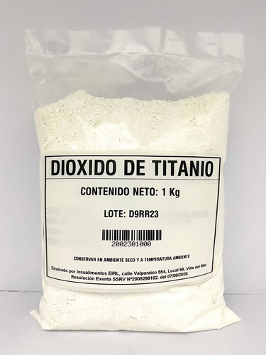 Dioxido De Titanio-1 Kg