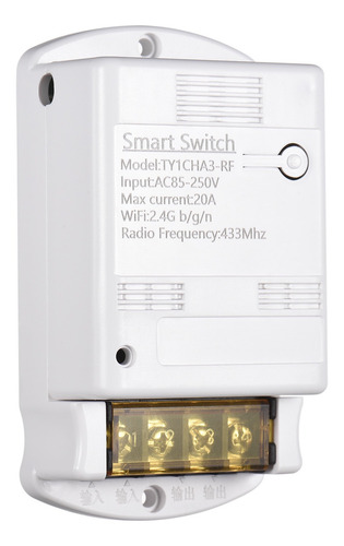 Imagen 4 de 9 de Wifi Smart Switch 10a Inalámbrico Temporizador De Luz 433mhz