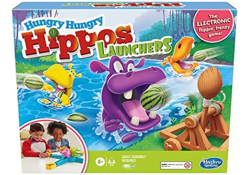 Juego De Lanzadores De Hipopótamos Hambrientos Para Niños A 