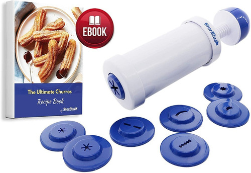Starblue Churrera Churro Maker Con Libro Electrónico De Rece