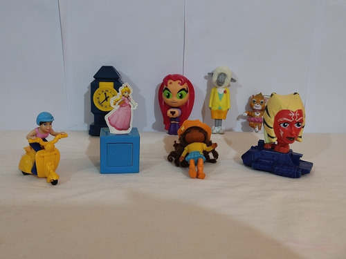 Lote 8 Figuritas Como Roxanne De Megamente Promos De Mcd´s.