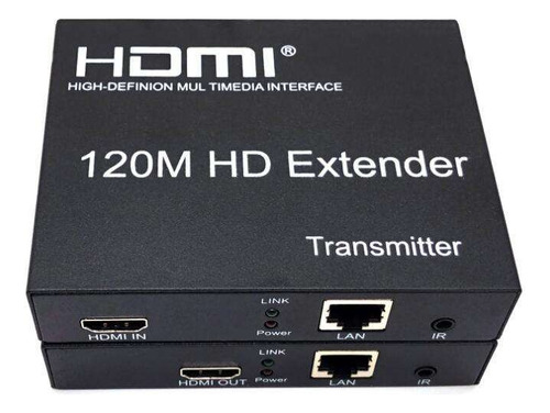 Extensor Adaptador Conversor Hdmi A Red Lan Ethernet 120 Mts