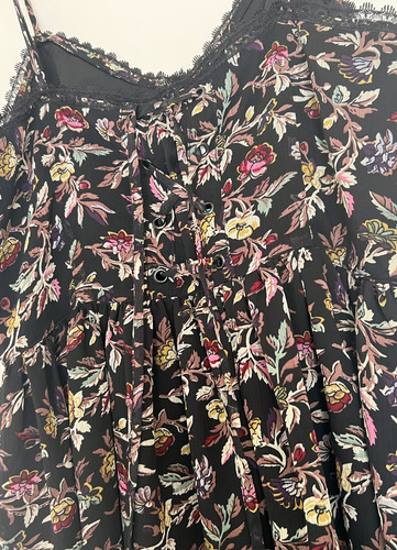 Vestido Fiesta Civil Flores Urban Outfitters