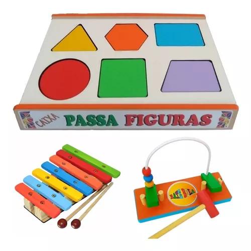 Kit De Jogos Divertidos Educativos Criativo Segunda Infância