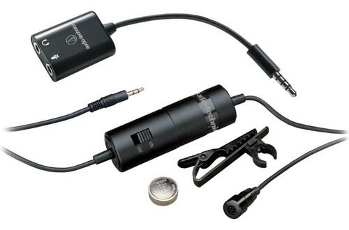 Microfono Condensador Audio-technica Atr3350is De Solapa