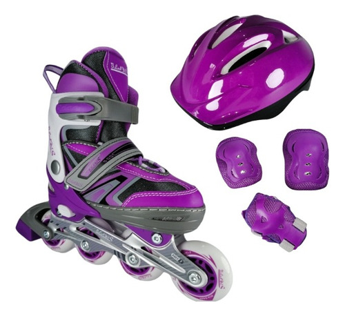 Patines En Linea Semiprofesionales Kit Blades Con Proteccion