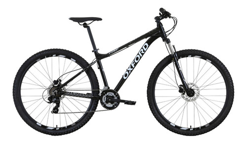 Bicicleta Oxford Everest  2022 R29 M 21v frenos de disco hidráulico cambio Shimano Tourney 7V color negro