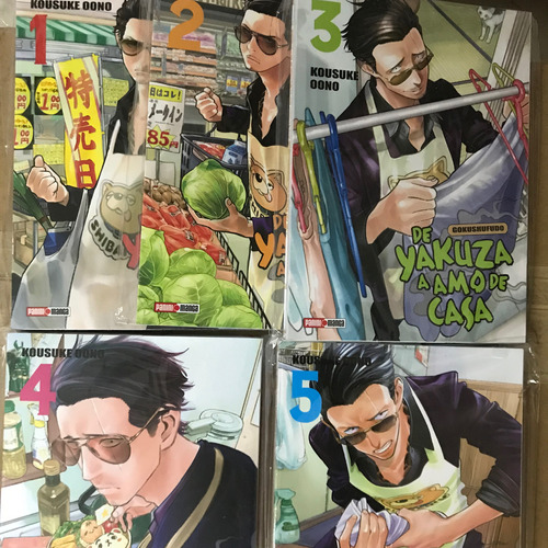 Panini Manga De Yakuza A Amo De Casa 1 2 3 4 5