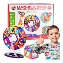 Comprar Bloques De Construcción Magneticos Mag Building 59 Pcs