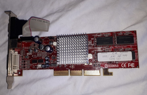 Imagem 6 de 9 de Placa De Vídeo Agp R92u-ld3 9250 Perfeita Já Vai C Pasta