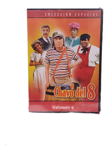 El Chavo Del 8 Vol. 4 Dvd Original ( Nuevo )