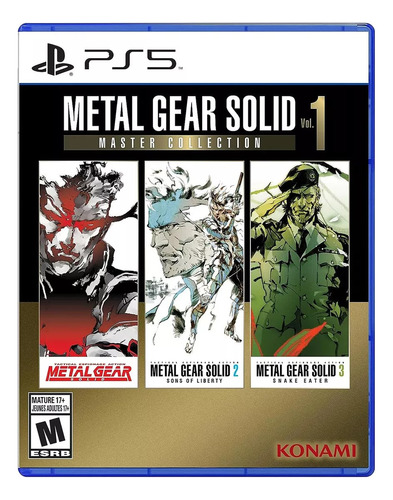 Metal Gear Solid Master Collection Vol 1 Playstation 5 Ps5**