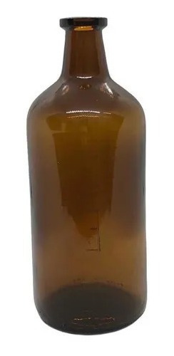 30 Envase Vidrio Ambar Tipo Boticario 500cc Con Corcho