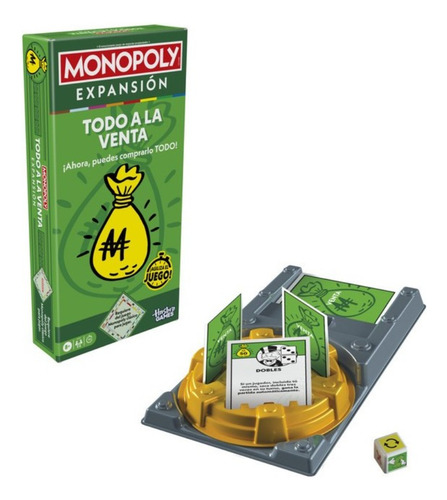 Juego De Mesa G0720 Monopoly Expansión Todo A La Venta Hasbro