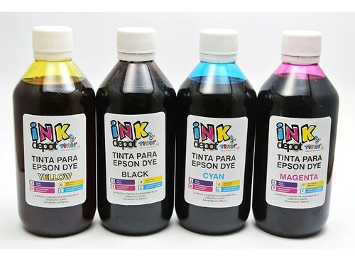 250 Ml. De Tinta Para Epson 664 T504 T544 Ndm L390 L4140 L5