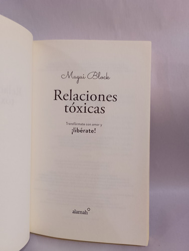 Relaciones Tóxicas Magui Block 86rj (Usado)