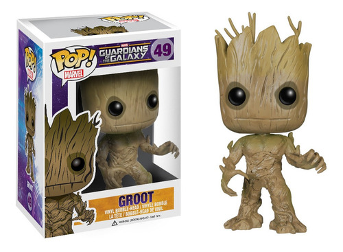 Figura de acción  Groot Guardians of the Galaxy 3793 de Funko Pop! Marvel