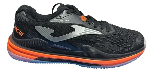 Tênis Joma Ace Clay Preto E Laranja Masculino | Parcelamento sem juros