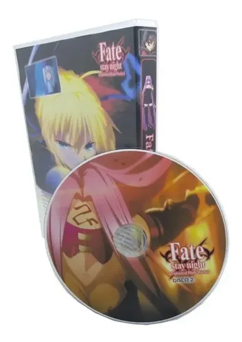 Dvd Fate Stay Night Unlimited Blade Works Legendado Tv + Ova