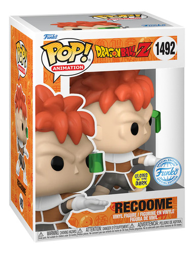 Funko Pop! Animation #1492 - Dragon Ball Z: Recoome (glows