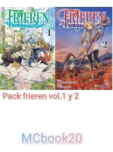 Frieren Mas Alla Del Final Pack 1 Y 2 -manga - Ivrea