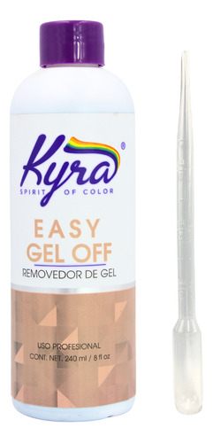 Líquido Removedor De Gel. 8oz + Regalo. Manicure. Uñas. Kyra