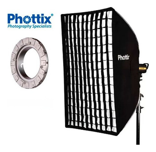 Softbox Phottix 91 X 122cm Con Grid Panal