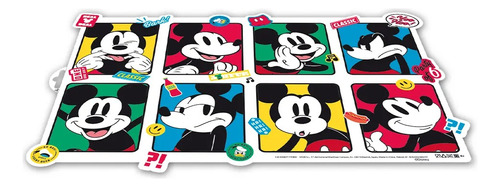 Mantel Individual Infantil Lenticular Mickey Mouse Disney Color Multicolor