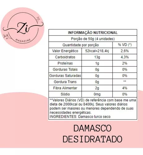 DAMASCO SECO IMPORTADO 500gr – Alyah Sweets