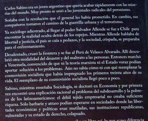 Carlos Sabino Todos Nos Equivocamos Socialismo Capitalismo