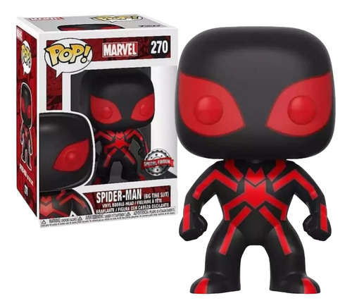 Funko Pop Marvel Big Time Spiderman Walgreens Exclusive