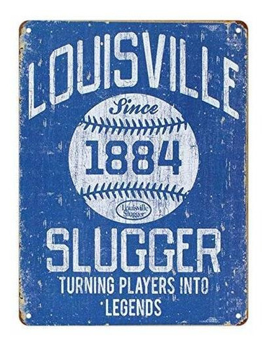 Señales - Kensilo Louisville Slugger Blue Baseball Distresse