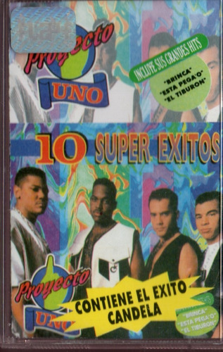 Cassette Proyecto Uno 10 Super Exitos  Nuevo Colombia