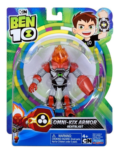 Ben 10 Figura Omni-kix Armor Heatblast
