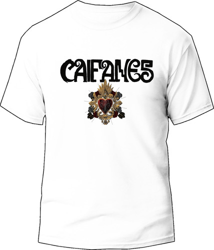 Camiseta Caifanes Rock Bca Urbanoz