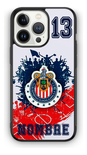 Funda Protectora Para iPhone Chivas Tpu Case Fútbol 