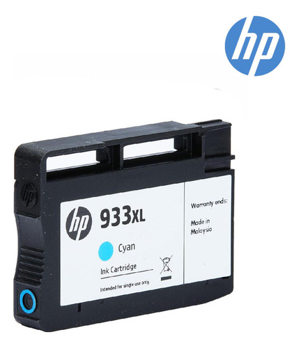 Hp Cartucho Tinta 933xl Cyan Cn054al