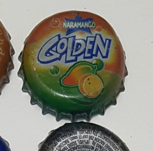 Chapas De Refresco Golden. Coleccion. (Usado)