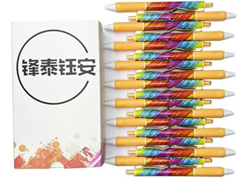 Fengtaiyuan Rd01oilyb, 18 Unidades, Tinta Negra, 0,7 Mm, Bol